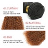 1B30 Kinky Curly Bundles Ombre Brown Human Hair Bundle Brazilian