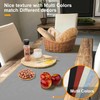 Rinpon Waterproof Wipeable Table Runner, Thick Farmhouse Table Runner, Dresser