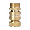 Garden Hose Quick Connect Fittings ¾ Inch GHT Solid Brass