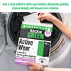Rockin' Green Active Wear Travel Laundry Detergent Sheets - Mess-Free