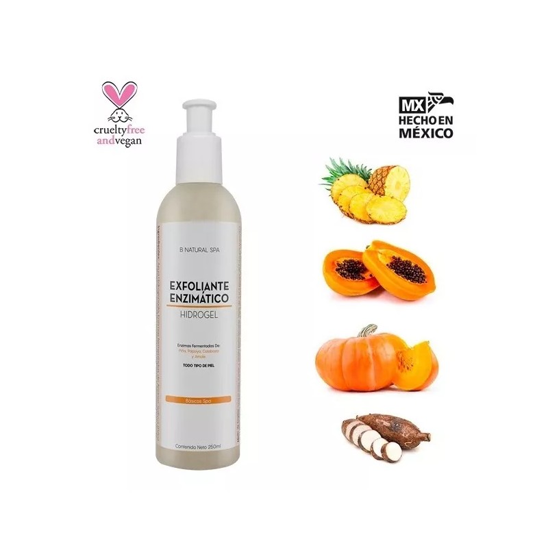 B. Natural Spa Exfoliante Enzimático Hidrogel 250ml -no Abrasivo-