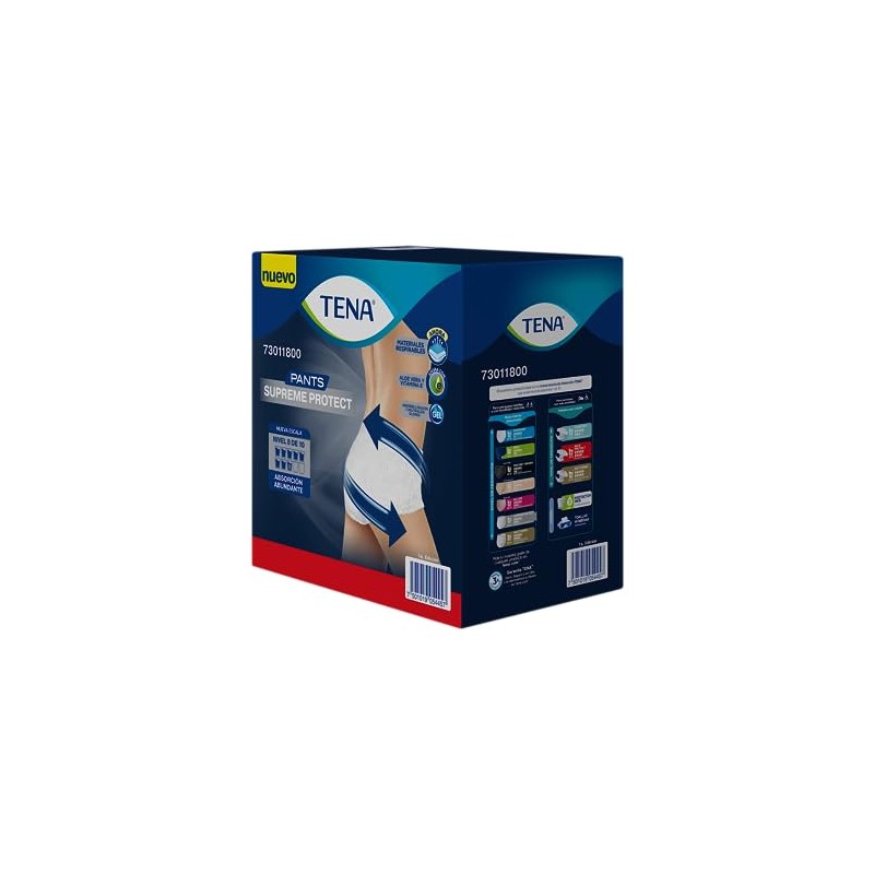 Tena Ropa Interior Desechable para Incontinencia Pants Supreme Protect Talla