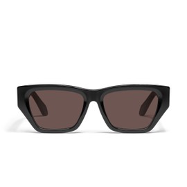 Quay - Sunglasses for Men & Women, Square Lenses with UV Protection, Oversized Sunglasses (No Apologies, Black)