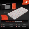 A-Premium 2-PC Engine & Cabin Air Filter with Activated Carbon