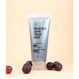 Seasons Love Your Skin Gel Exfoliante de Rostro Semillas de Uva, 100 ml