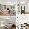 12 Inch Square LED Flush Mount Ceiling Light, 30W, 3000LM