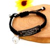 Christian Braided Rope Bracelets Engraved With God All Things are