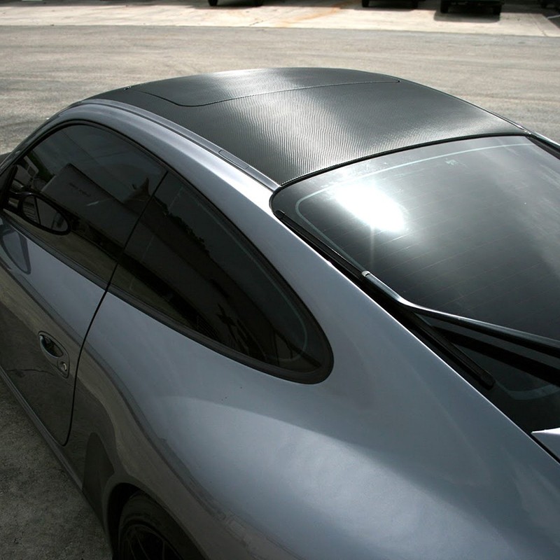 LZLRUN 3D Carbon Fiber Vinyl Wrap - Outdoor Rated for