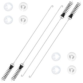 Upgraded WTW4850HW1 WTW4855HW1 WTW4955HW1 Washer Suspension Rods Fit for Whirlpool Maytag Washer WTW4855HW2 WTW4855HW3 WTW4950HW0 MVWC465HW3 WTW4655JW1 WTW4950HW1 WTW4950HW2 WTW4955HW2 WTW4955HW3