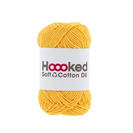 Hoooked Soft Cotton DK Malaga Sun 50g Yarn