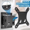 Mount-It! Small TV Monitor Wall Mount | RV TV Mount