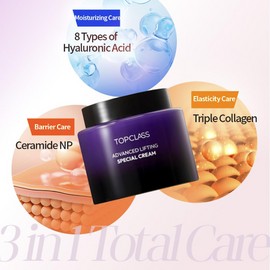 CHARMZONE] Topclass Advanced Lifting Special Cream 100ml / 3.38oz – Lightweight Gel-Type Cream for Hydration, Firmness & Skin Barrier Care