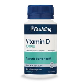 Faulding Vitamin D 1000IU Cap X 200