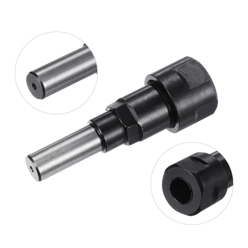 sourcing map 12mm to 12mm Router Collet Extension Rod Chuck