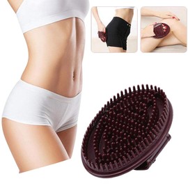 Stylelove Silikon-Körpermassagebürste Körperwaschbürste Duschwerkzeug Professionelle Glatte Cellulite-Körpermassagegerät-Bürste Anti-Cellulite-Handschuh Abnehmen Entspannendes Peeling-Massagegerät