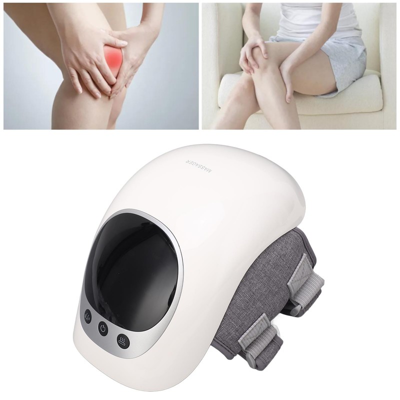 Cordless Knee Massager 3 Gear Adjustable Rechargeable Smart Infrared Heating