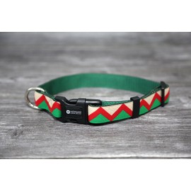 [DB] Dog Collar, Nylon Collar, Dog Training Collar, Adjustable, Small, Medium, Large Dogs, Pet Collar (Rainbow Series 3, S)