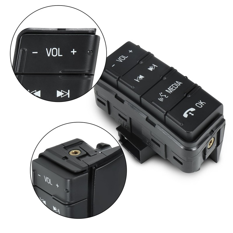 HUSUKU Steering Wheel Audio Control Switch Right Side Compatible with