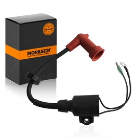 63V-85570-00 63V-85570-01 63V-85570-02 T15-04001100 Ignition Coil fit for Yamaha Parsun HDX Makara 9.9HP 15HP 2-Stroke EL ES ML MS X ML MX 1996-2009 Outboard Engine Boat Motor By MOPASEN