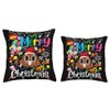 Merry Christmas Poop Xmas Celebration Throw Pillow