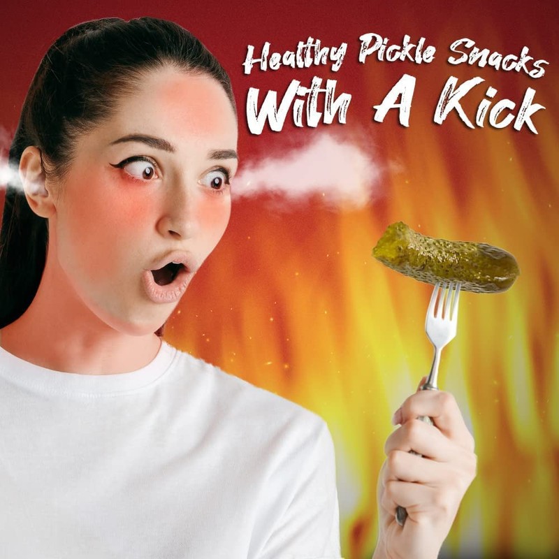 Mrs. Klein's Hot Pickles - Spicy Dill Pickles Made with