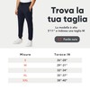 FM London Pantaloni Tuta Uomo - con Tasche con Zip