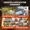 Litheli 6-Inch Mini Chainsaw Cordless, 20V 2.0Ah Battery Powered Handheld