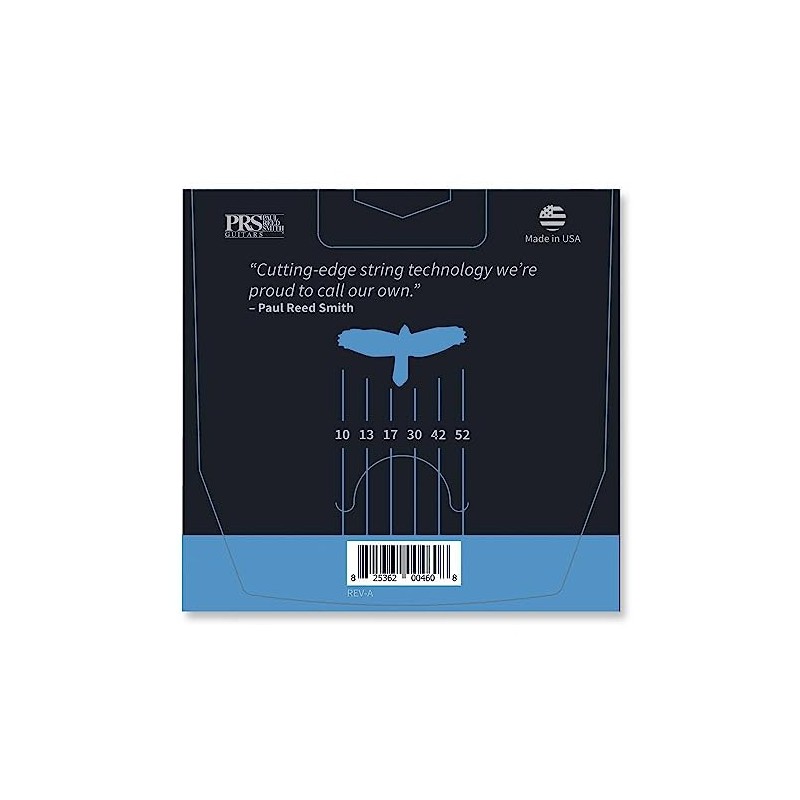 PRS Signature Light Top/Heavy Bottom Electric Guitar Strings, 10-52