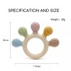 erduo Silicone Baby teether anxiety teething toys 0 12 month