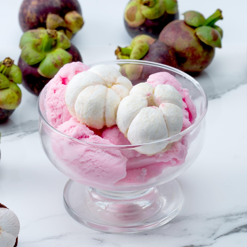 Thappy Fruit Freeze-Dried Mangosteen - No Additives, Oil-Free, No Sugar