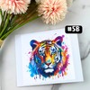 UV DTF DECALS, 4" height, Cup Decals, Cup Stickers, Cup