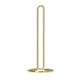 CENPEK Paper Towel Holder Countertop Paper Towel Holder with Anti-Skid Wooden Bamboo Base for Kitchen Cabinet Table