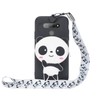 Jorisa Wallet Case for LG K51,Cute 3D Cartoon Animal Zipper