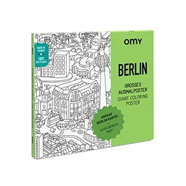 OMY Giant Coloring Poster 70 x 100, Berlin