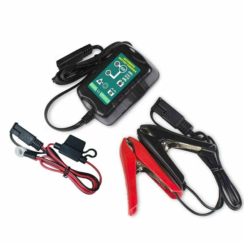 6V 12V Battery Charger and Maintainer: 1.5 AMP Powersport Battery