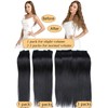 14" Tape in Hair Extensions Human Hair 40PCS #18/613 Ash