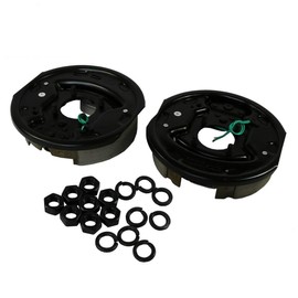 Set Left and Right of 10" x 2-1/4" Trailer Electric Brake Assembly