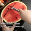 2pcs Stainless Steel Fruit Cutter, Watermelon Fork Slicer Cutter, 2