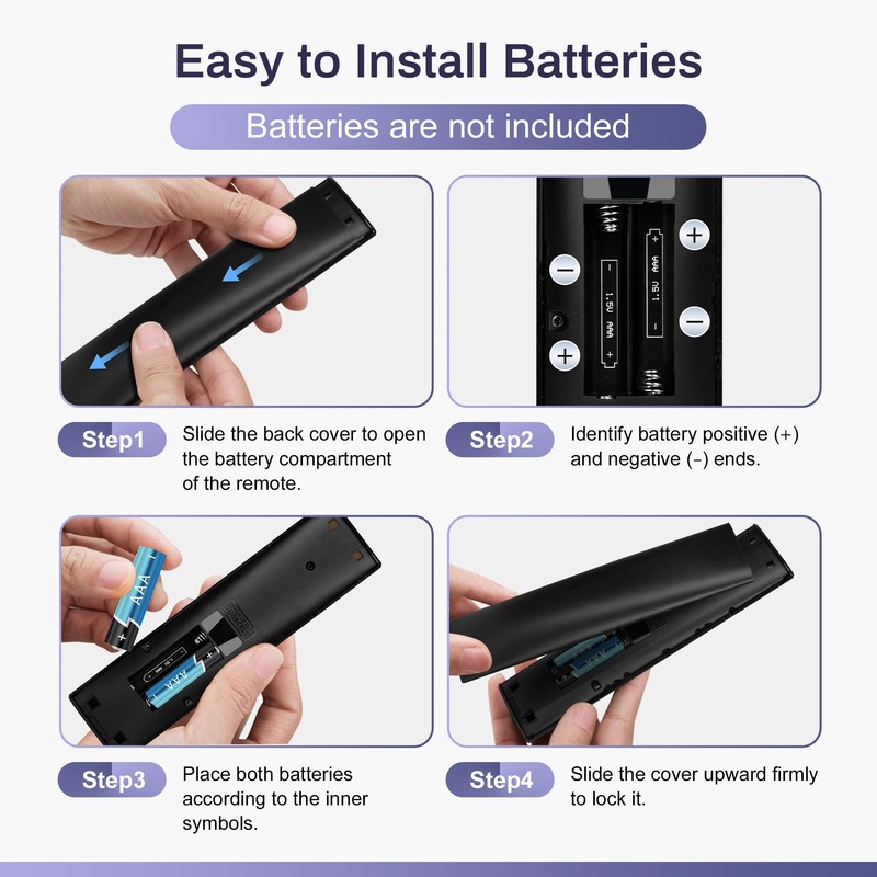 Replacement Remote for VIZIO Smart TVs - Universal Remote Control