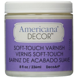 Deco Art Soft Touch Varnish, 8-Ounce, Clear