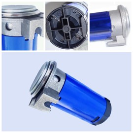 YIYIDA Car Air Pump Air Compressor Car Horn Motor Horn Air Pump 12 V Air Pump Electric Machines Horn Air Pump Blue Car Horn Compressor Car Compressor Chrome Plated for 12 V Air Horn Truck Car etc