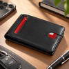 Ultra Thin RFID Wallet for Men – Carbon Fiber Pattern