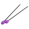 Maple Handles and Purple Woolen Yarn Head Soft Keyboard Marimba