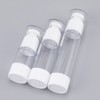 JNT International Transparent Airless Pump Bottle Dispenser Container 15ml 30ml