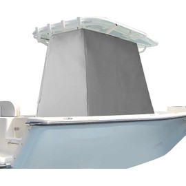 STenkl-D Universal T-Top Center Console Cover for Boat, Protecting Boat Center Console and Helm Seat, Trailerable (M:72" L 47" W 71" H)