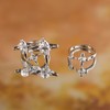 Aimimier Bohemian Sparkling Crystal Star Rings Set Wrap Open Joint