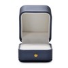 Oirlv Ring Case PU Leather Single Piece Portable Mini Proposal