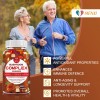 MENXI Mushroom Extract Complex Gummies Lions Mane Chaga Reishi Focus