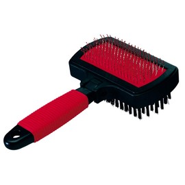 Ferplast Carder with brush for dogs and cats GRO 5982, Ideal for medium and long-haired animals, 17 x 10,5 x h 5 cm