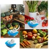 2 Pcs Vegetable and Fruit Cleaning Brush,Potato Scrubber,Flexible Fruit Brushes